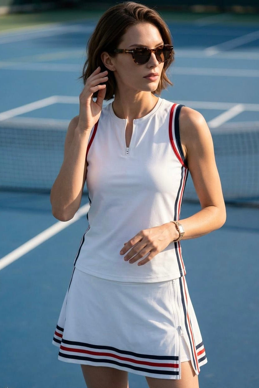 Admirals Zip Skirt - Nikkib Sportswear