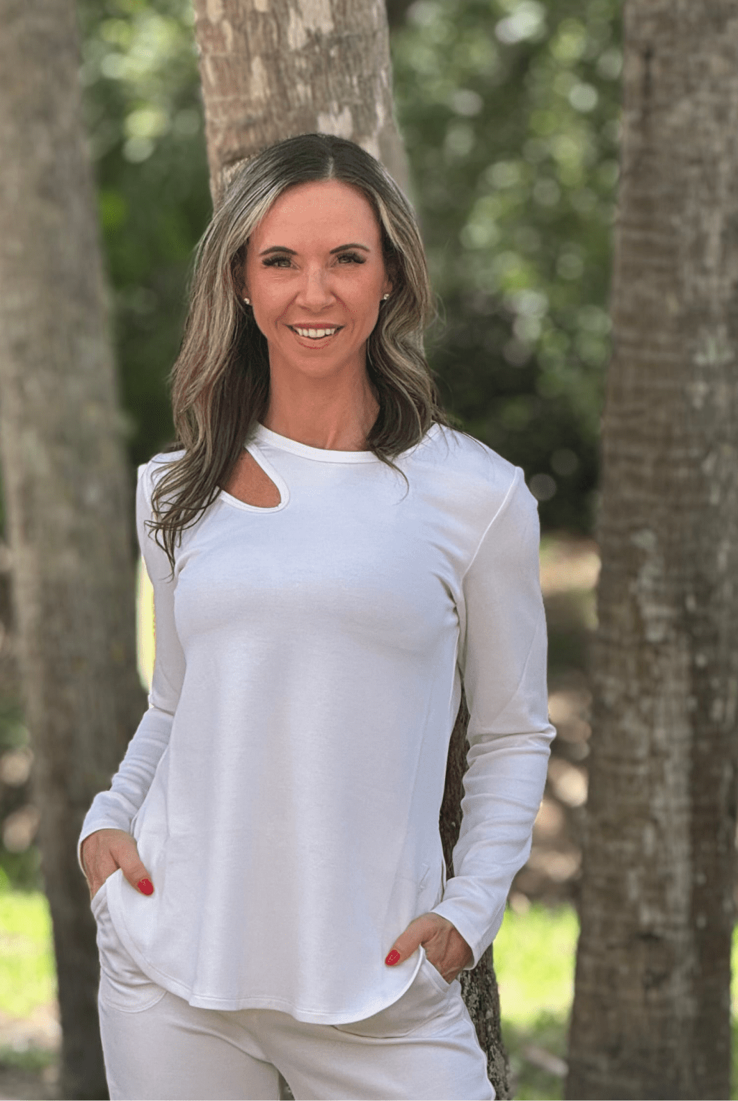 Nikkib SOFT CHIC™ Peekaboo Top - Nikkib Sportswear