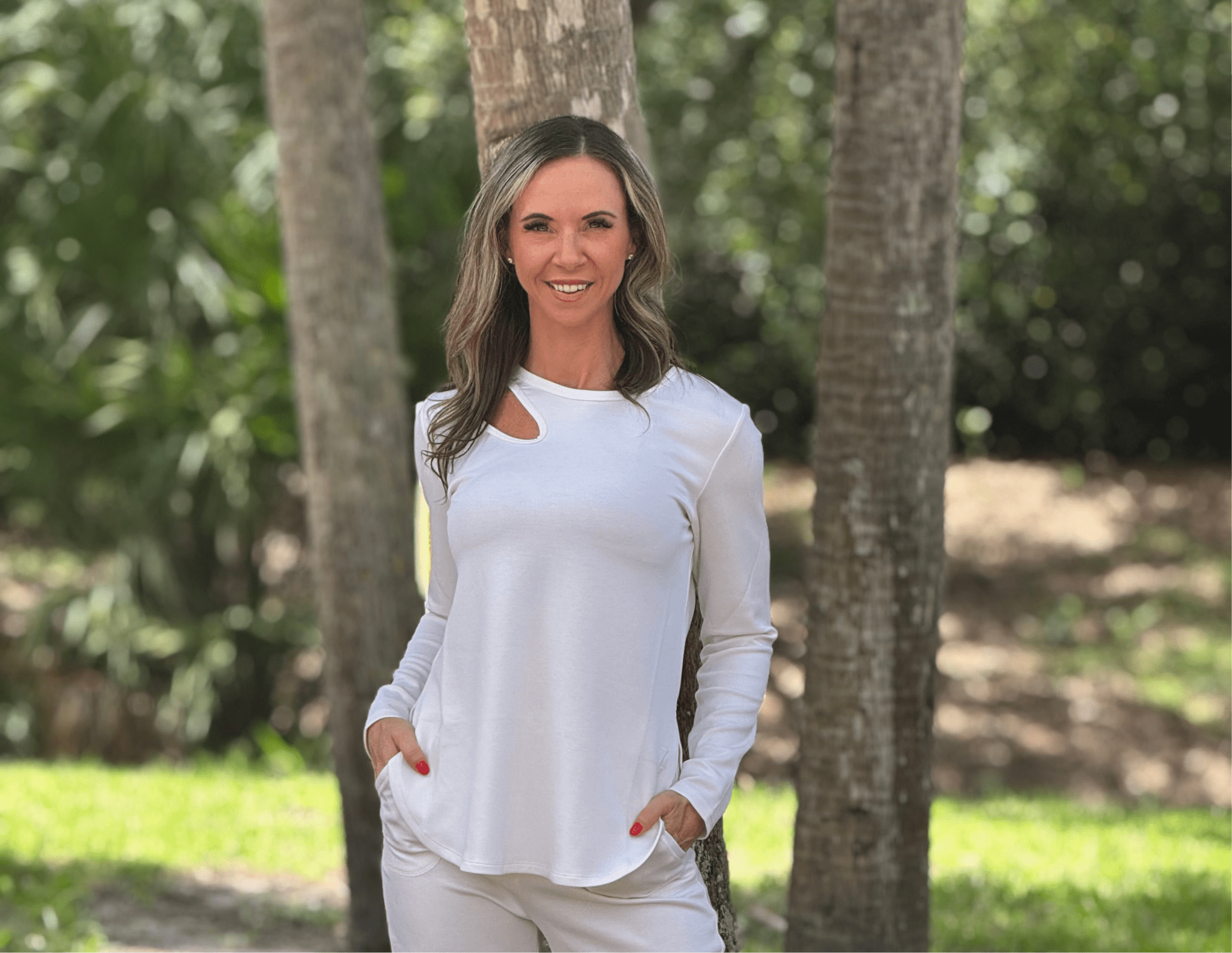 Nikkib SOFT CHIC™ Peekaboo Top - Nikkib Sportswear