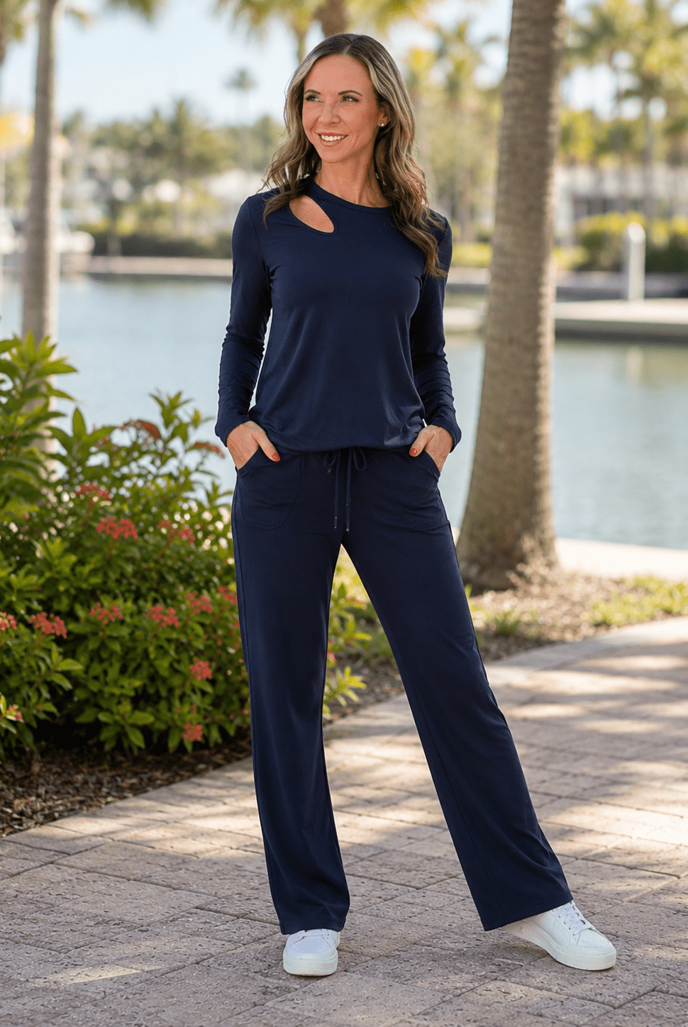 NIKKIB SOFT CHIC™ Peekaboo Top - Nikkib Sportswear