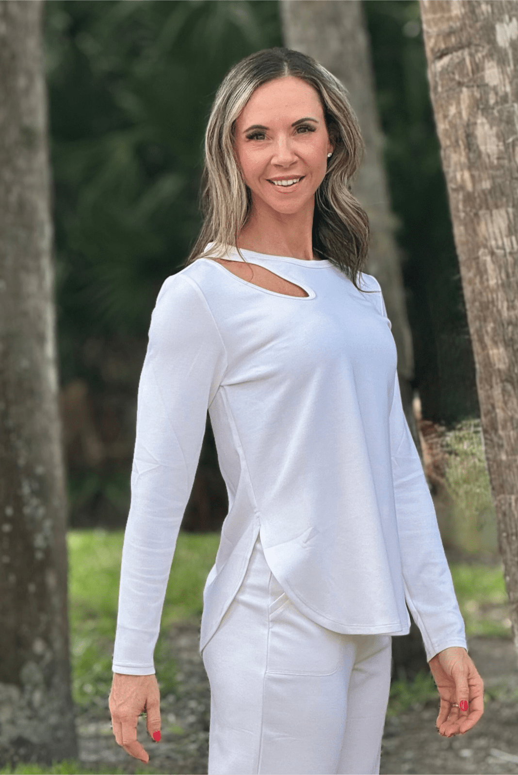 Nikkib SOFT CHIC™ Peekaboo Top - Nikkib Sportswear