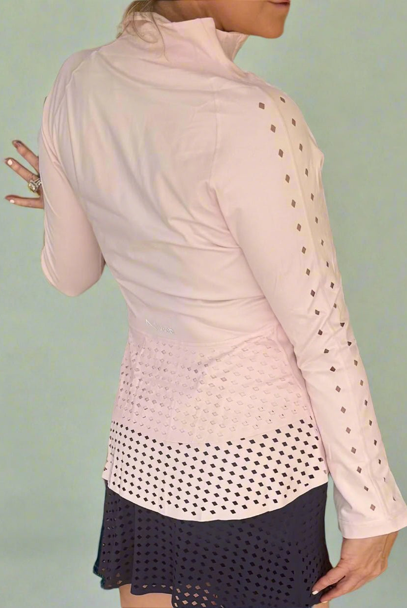 Peplum Laser Jacket - Nikkib Sportswear