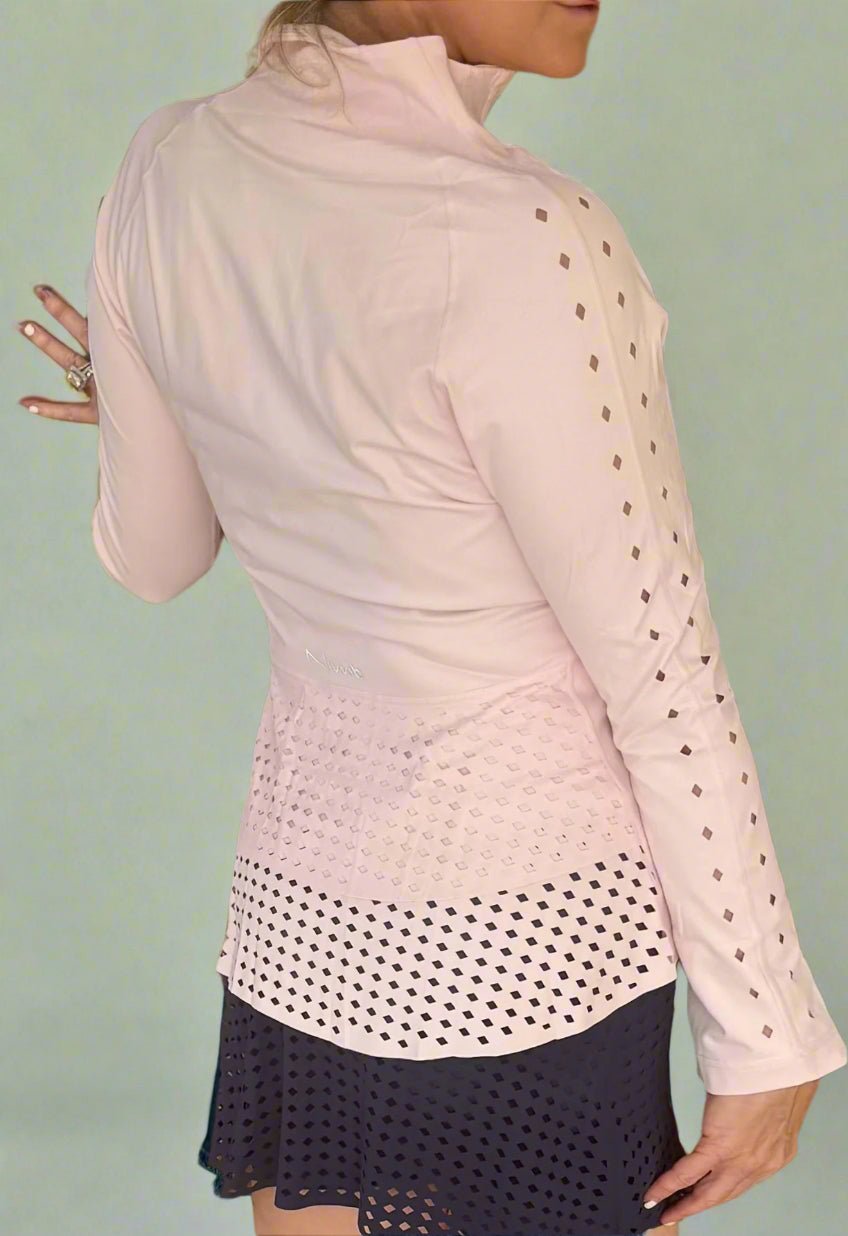 Peplum Laser Jacket - Nikkib Sportswear