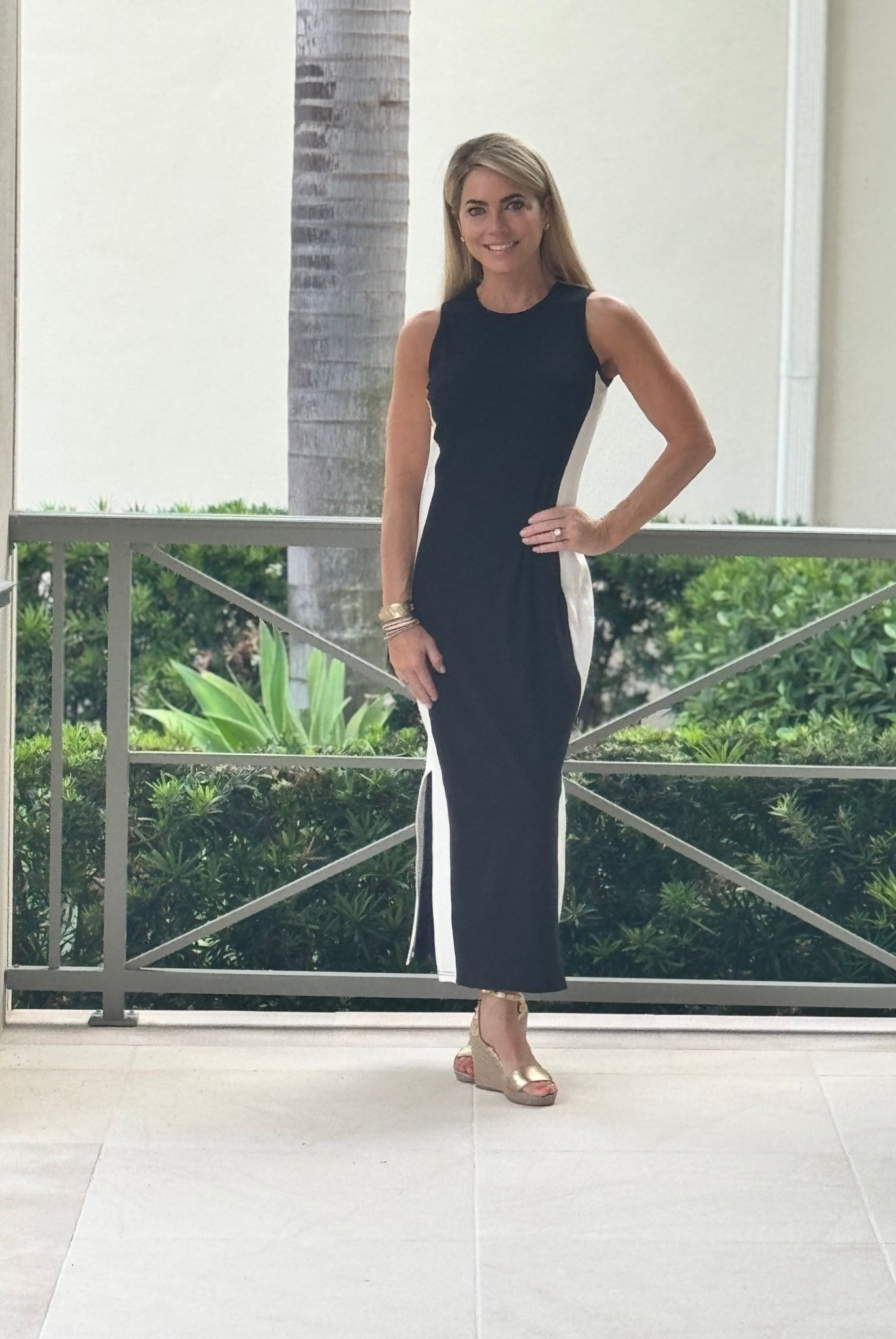 PRE - ORDER Illusionary Everyday Color Block Dress - Nikkib Sportswear