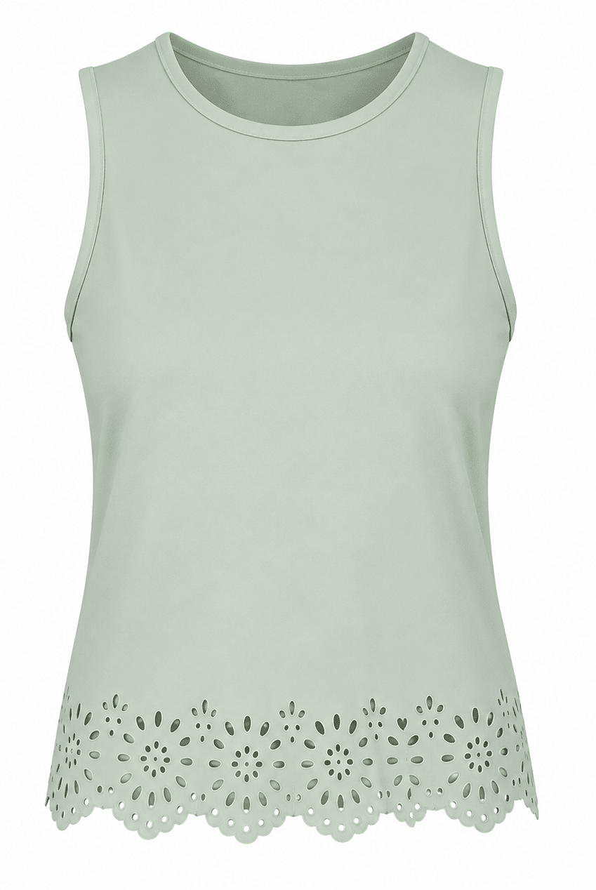 Pre-order Seaside Scallop Tank - Nikkib Sportswear