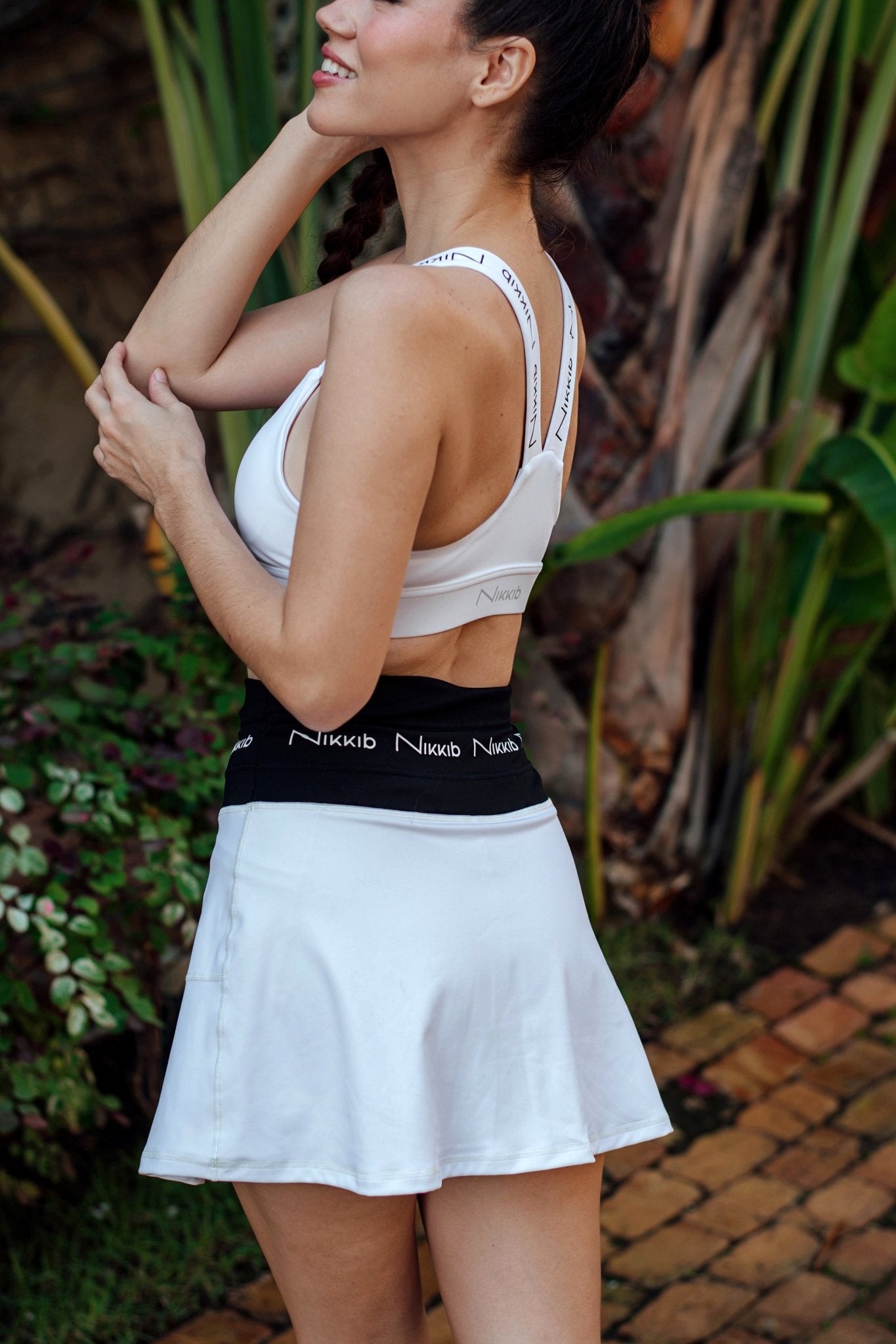 Signature White Skirt/Skort - Nikkib Sportswear