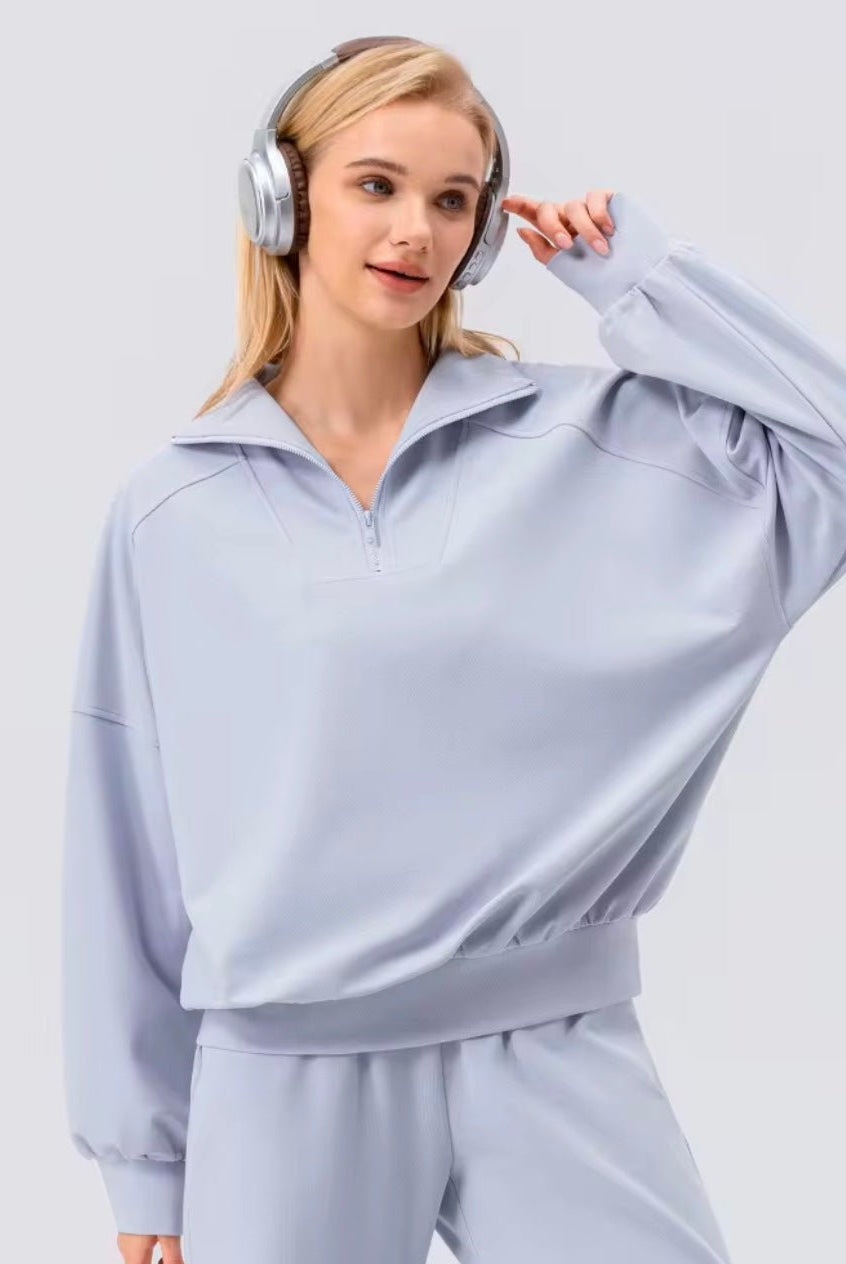 Travel Half Zip Sweatshirt - Nikkib Sportswear