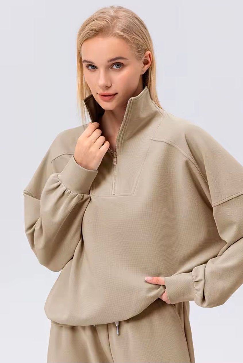 Travel Half Zip Sweatshirt - Nikkib Sportswear