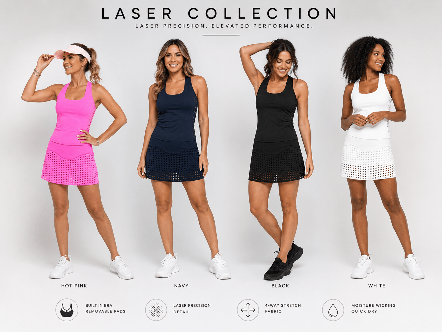 Laser-Cut Designs - Nikkib Sportswear