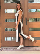 Illusionary Everyday Color Block Dress - Nikkib Sportswear