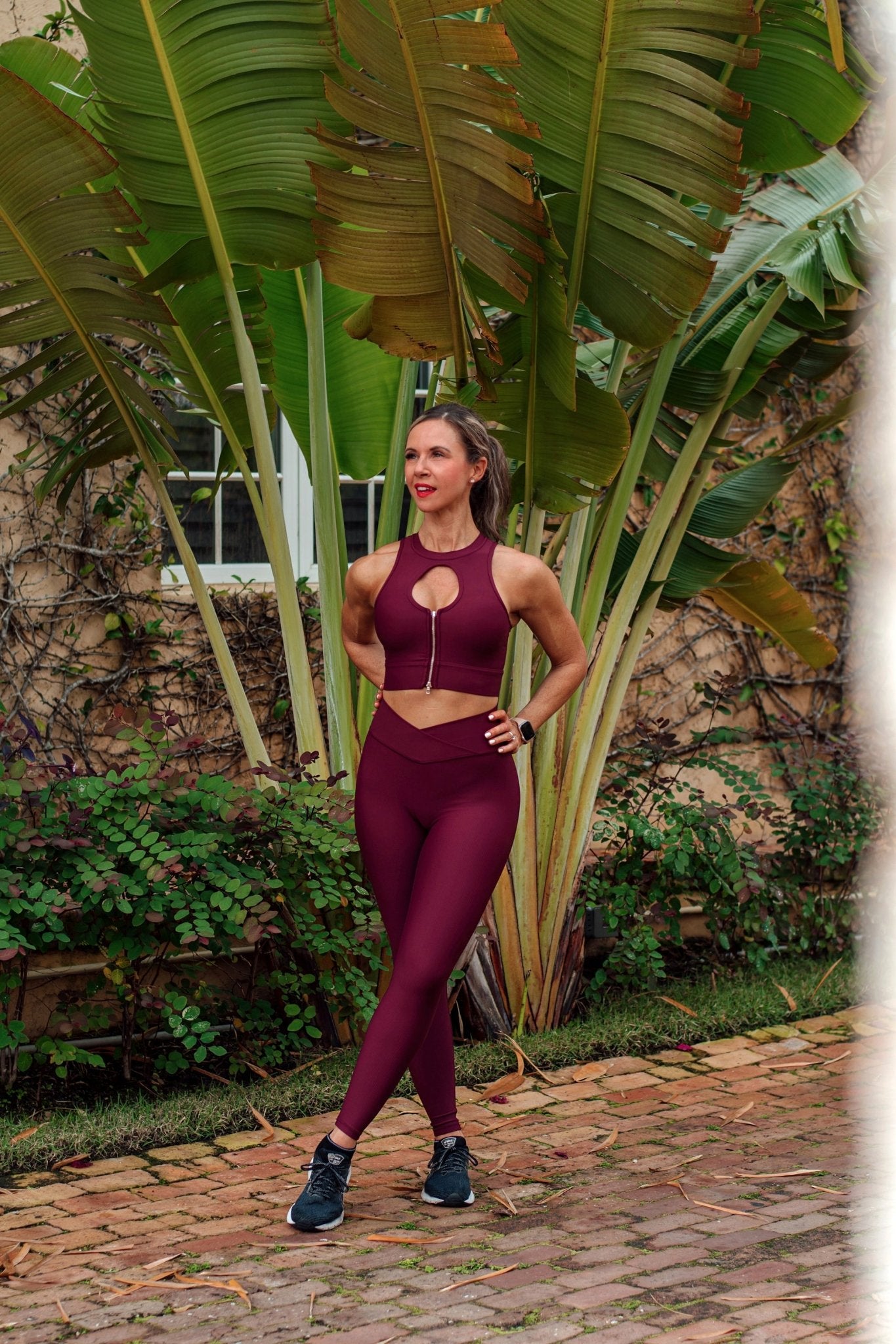 Jessica Ribbed Legging 4 Colors Available - Nikkib Sportswear