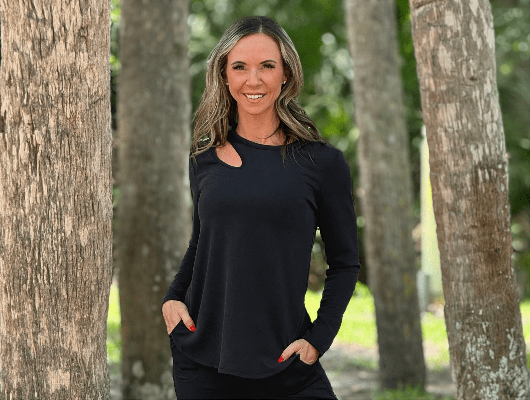 Nikkib SOFT CHIC™ Peekaboo Top - Nikkib Sportswear