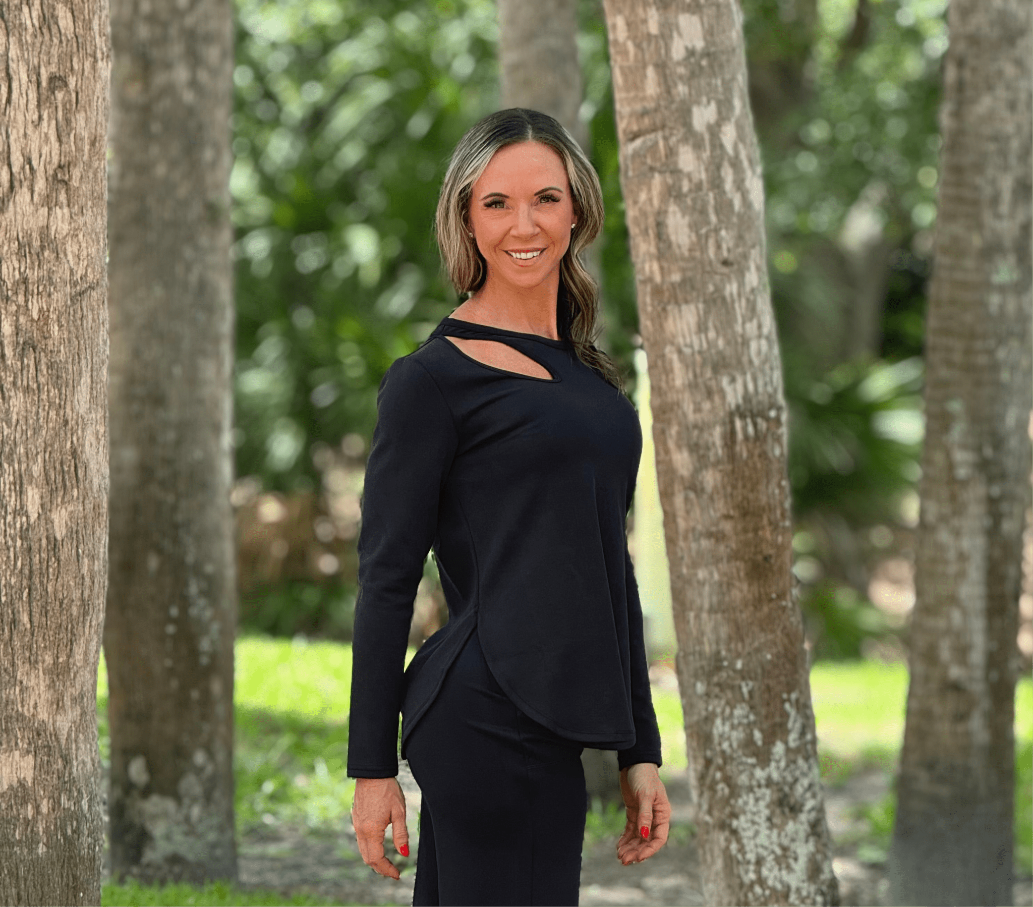 Nikkib SOFT CHIC™ Peekaboo Top - Nikkib Sportswear