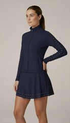 Peplum Laser Jacket - Nikkib Sportswear