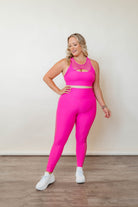 Pinkadelic Mesh Legging - Nikkib Sportswear