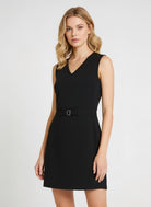 Pre - Order NIKKIB SOFT CHIC™ Black Belted Dress - Nikkib Sportswear