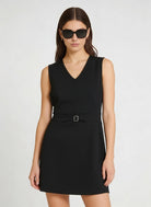 Pre - Order NIKKIB SOFT CHIC™ Black Belted Dress - Nikkib Sportswear
