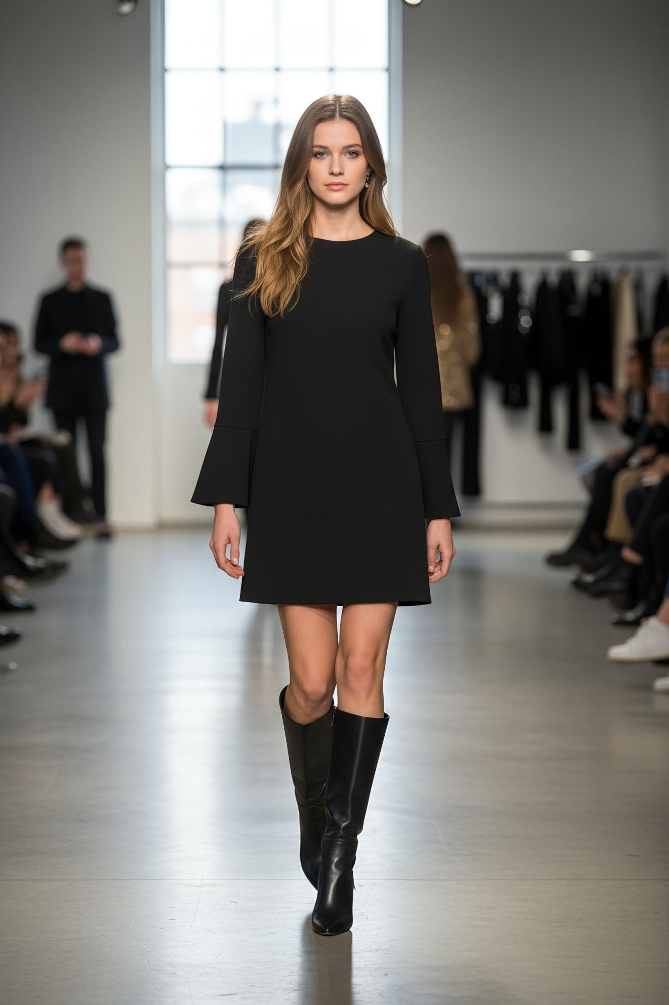 Pre - Order NIKKIB SOFT CHIC™ Long Sleeve Dress - Nikkib Sportswear