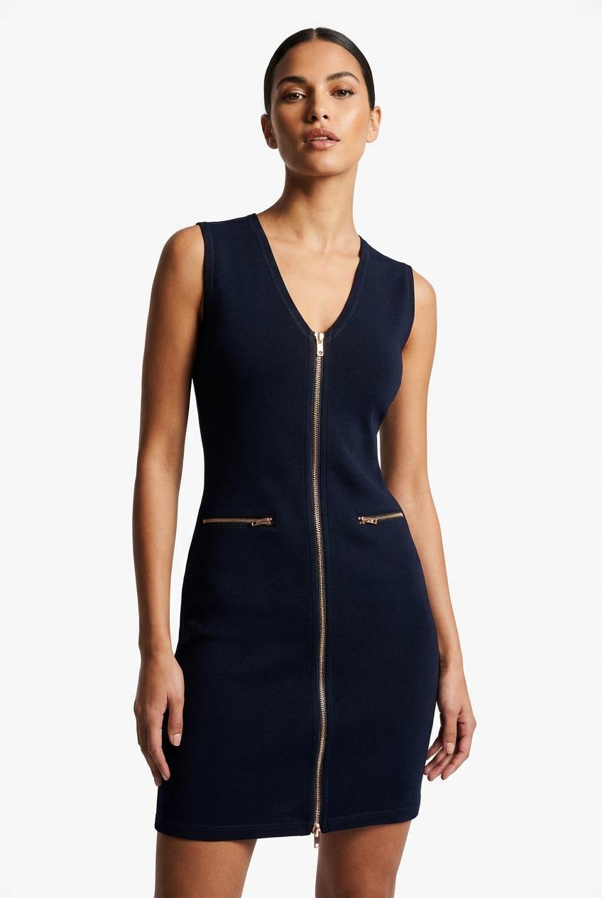 Nikkib Soft Chic Zipper Dress, 34 / Medium Nikkib Soft Chic Zipper Dress, 34 / Medium