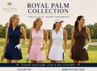 Pre-Order Royal Palm Collar Top - Nikkib Sportswear