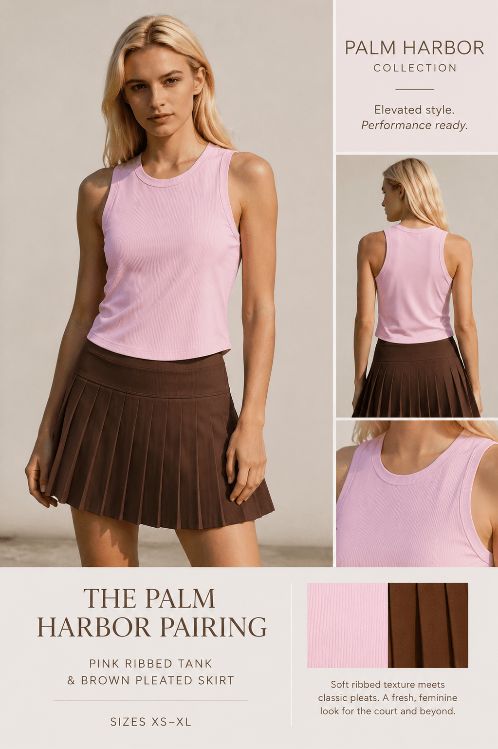 Pre-Order Royal Palm Tops - Nikkib Sportswear