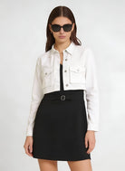 Sandy Cropped Jean Jacket - Nikkib Sportswear