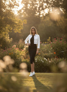 Sandy Cropped Jean Jacket - Nikkib Sportswear