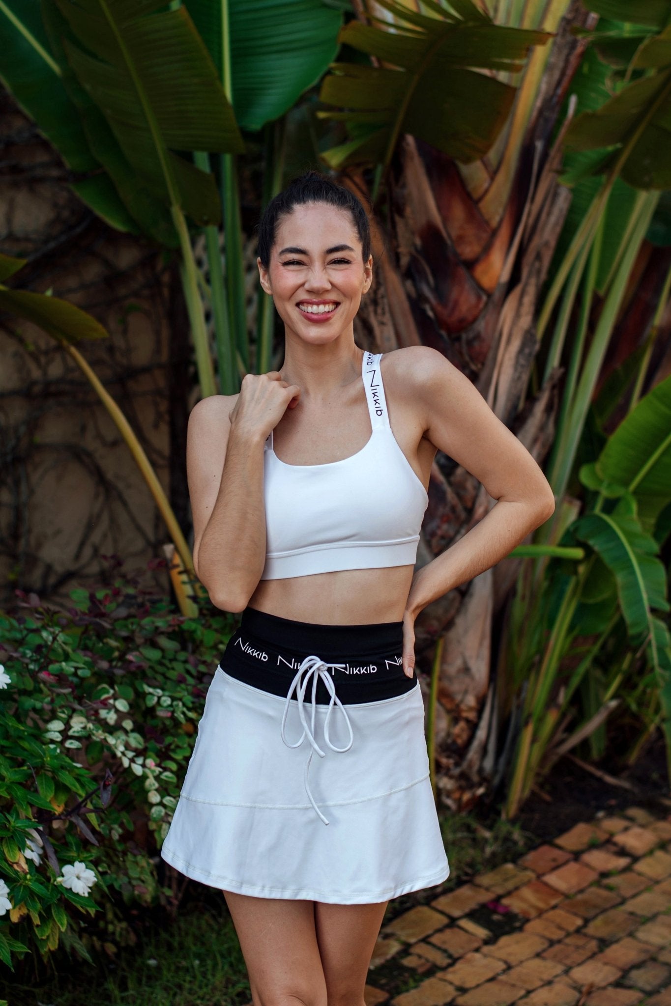 Signature White Skirt/Skort - Nikkib Sportswear