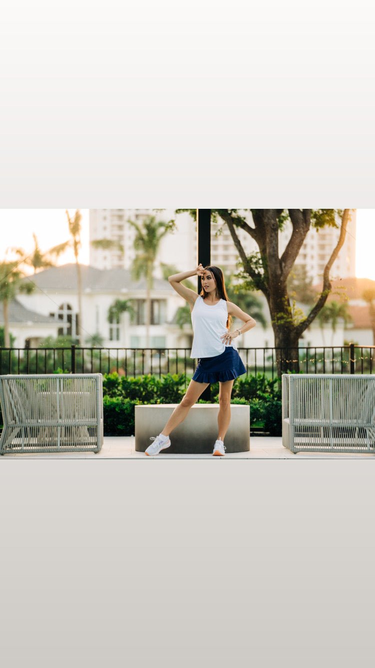 Classic White Tank Top - Nikkib Sportswear