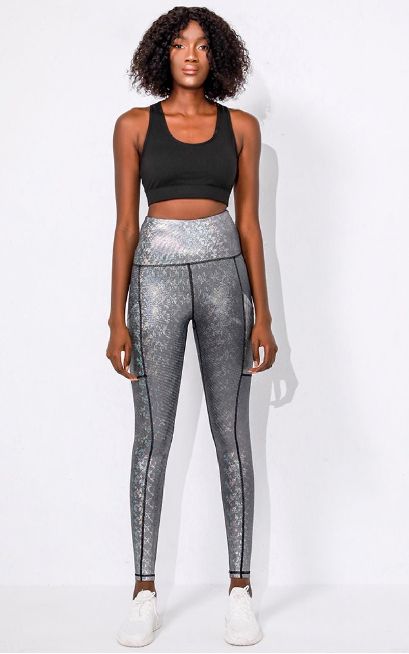 Disco 7/8th Legging With Pockets - Nikkib Sportswear