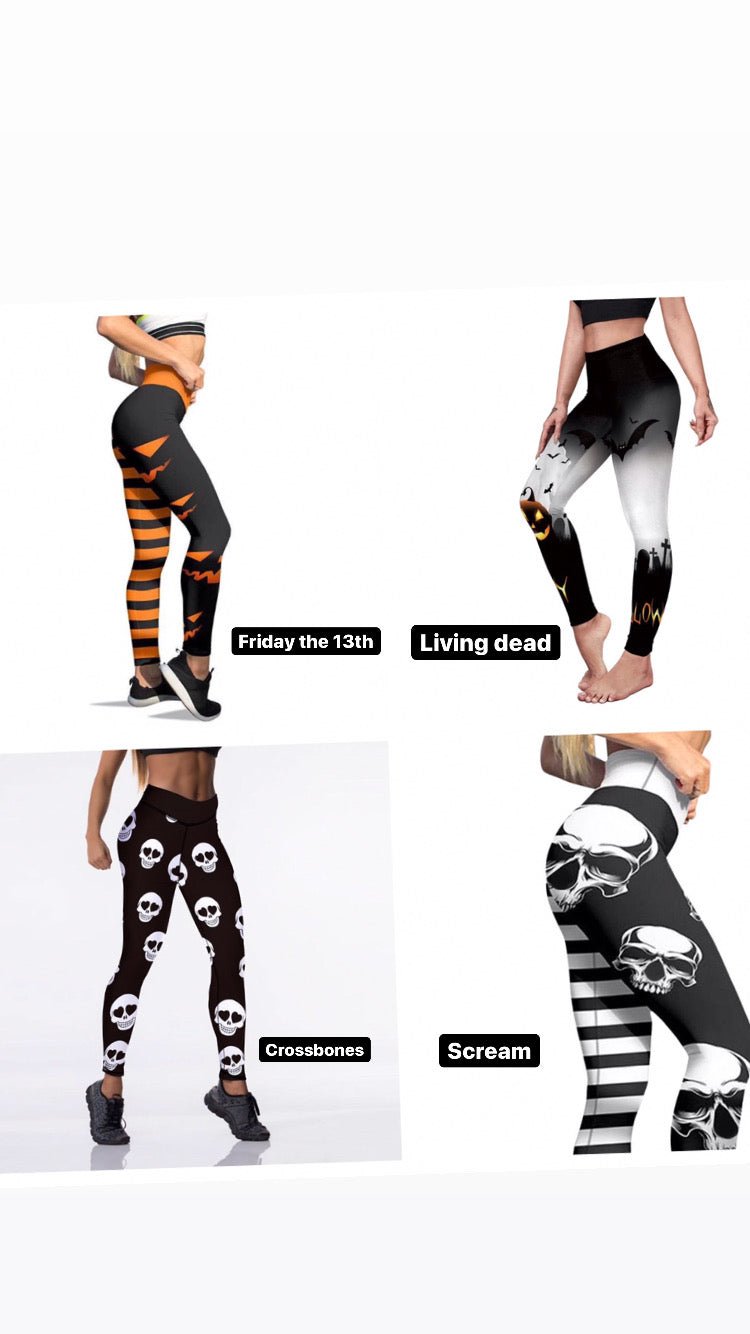 Happy Halloween leggings - Nikkib Sportswear