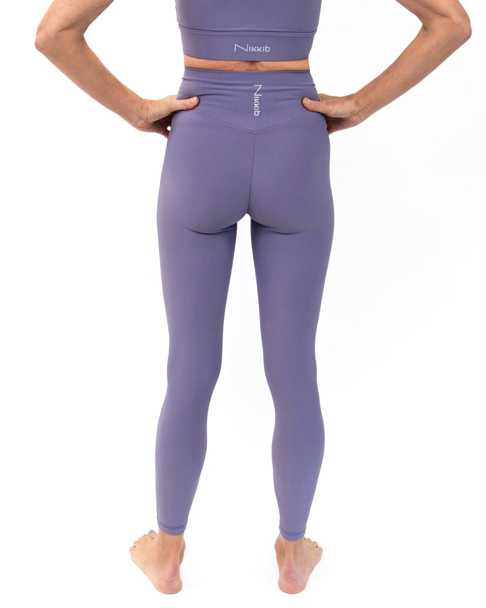 Jessica Ribbed Legging - Nikkib Sportswear