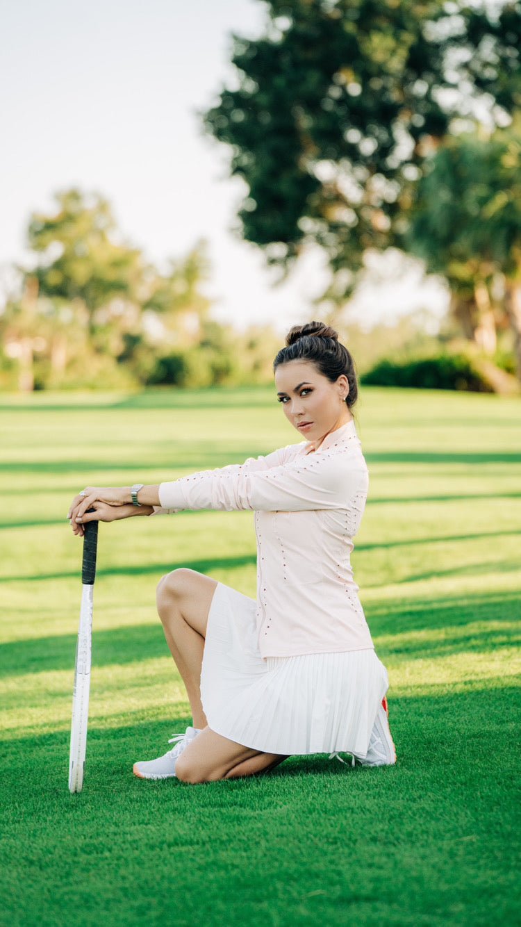 White Pleated skirt - Nikkib Sportswear