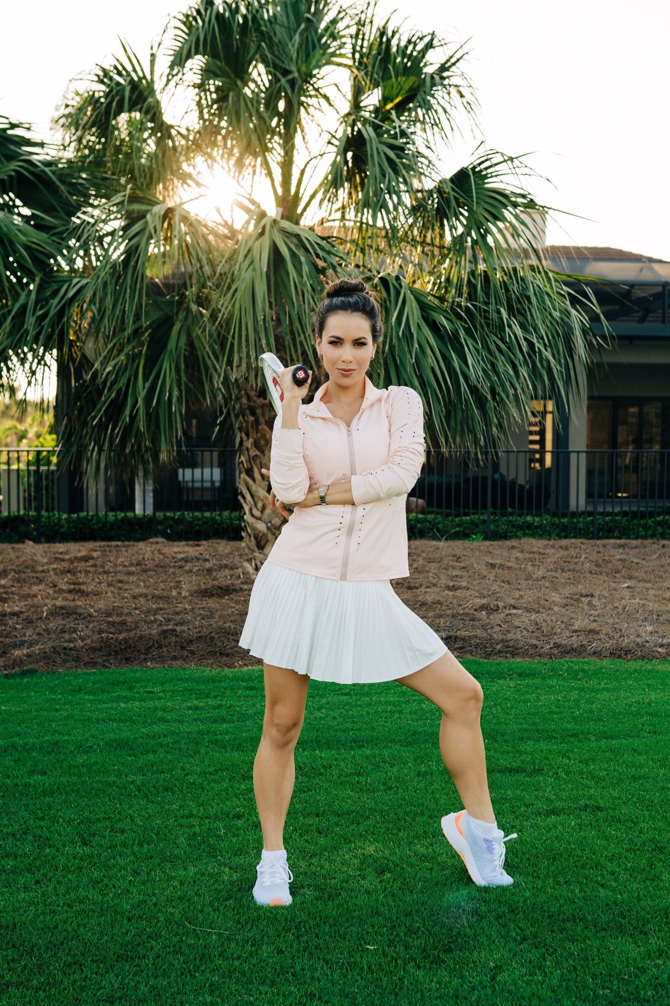 White Pleated skirt - Nikkib Sportswear